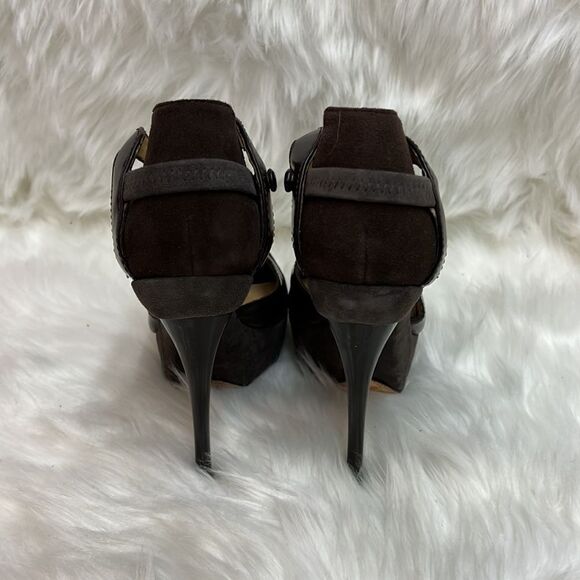 L.A.M.B. Tailynn T-Strap Stilettos Heels A9 - Picture 8 of 14